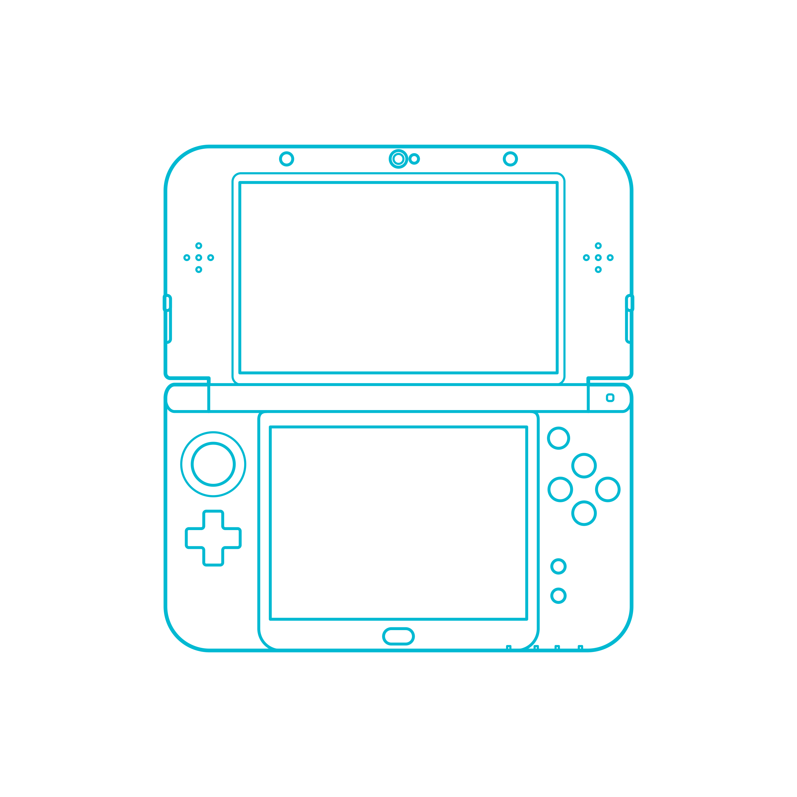 Digital Handheld Game Consoles New Nintendo 3Ds Xl Digital Sketch Svg Design Free Vectors